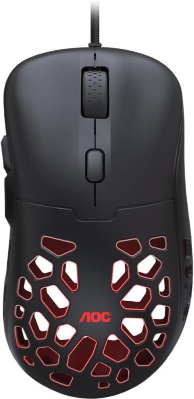 Mouse Gamer AOC GM510 ULTRALEVE 58g 16.000 DPI Pixart 3389