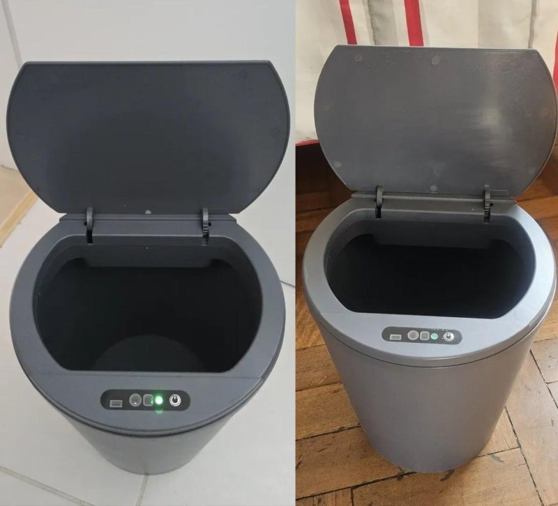 Lixeira Inteligente com Sensor Automático 16L