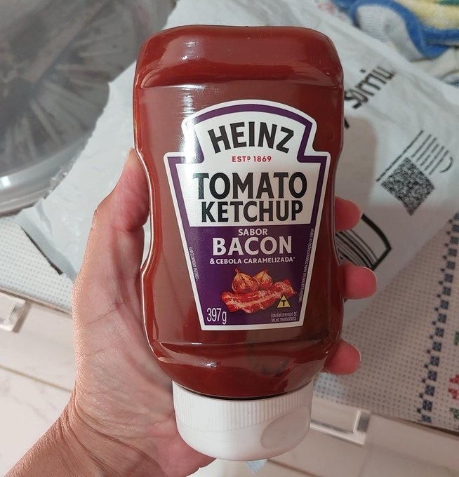 Heinz Ketchup Bacon & Cebola Caramelizada 397g