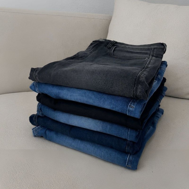 Calça Jeans Masculina Corte Reto Tradicional Lycra Básica