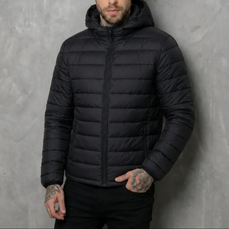Jaqueta Puffer De Frio Blusa Impermeável Inverno Intenso