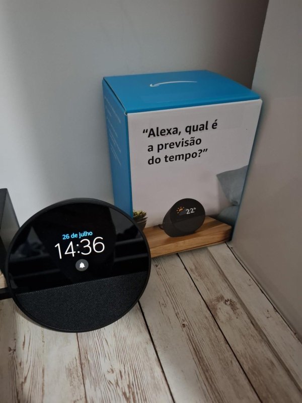 Echo Spot com Alexa (Geração mais recente)