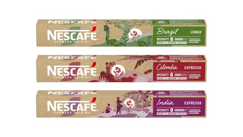 COLETÂNIA DE CAFÉ PROS VICIADOS - Cx 10 un. Café em Cápsula Compatível com Nespresso Farmers Origins