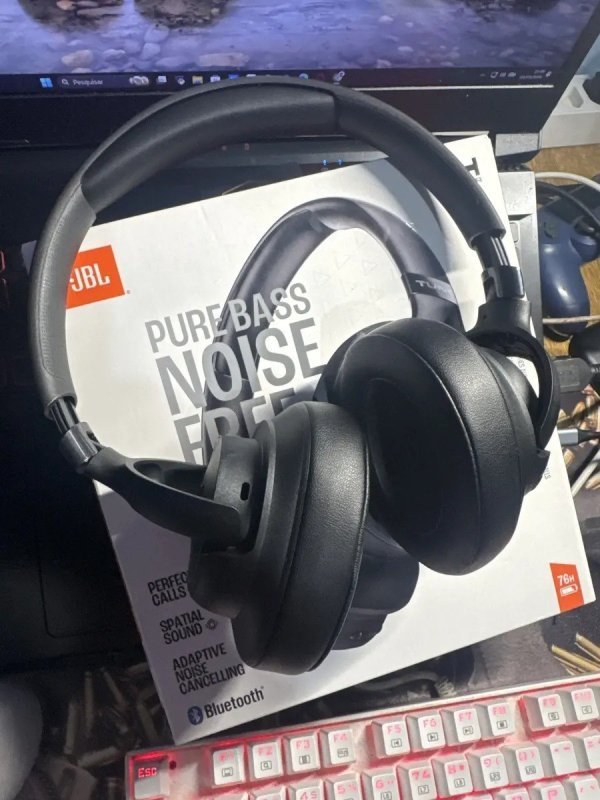 Fone De Ouvido Bluetooth Sem Fio Tune 780nc Jbl - Preto