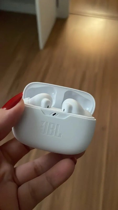 Fone De Ouvido Bluetooth Sem Fio Wave Beam 2 Jbl - Branco
