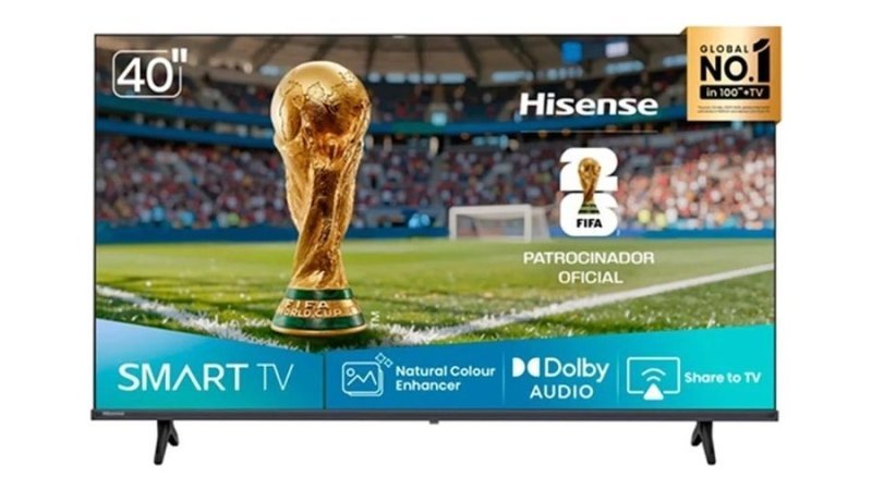 Smart Tv Hisense 40 Polegadas Dled Full Hd 40a4nv