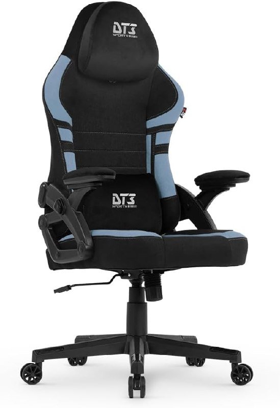 DT3 GX - Reclinável, Apoio de Cabeça Ajustável, Tecido Max2Weave - Azul