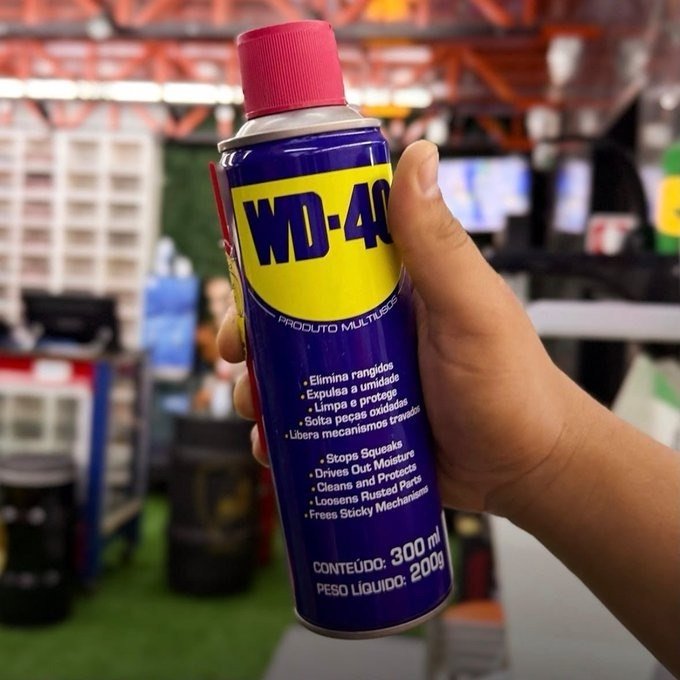 Wd40 Spray Multiusos Desengripa Lubrifica 300ml + Frete Grátis