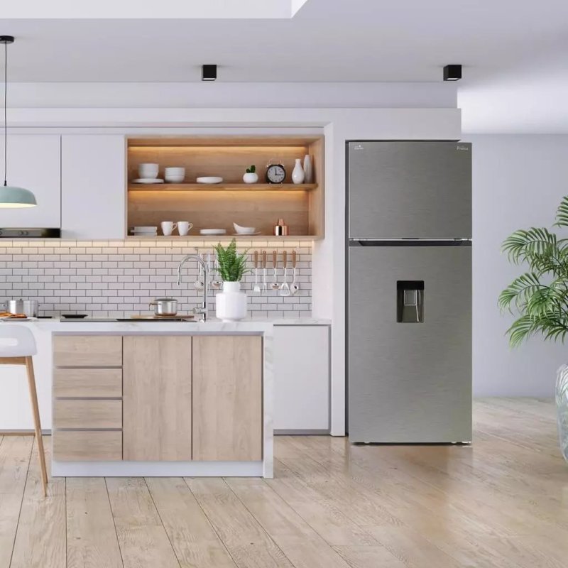 Geladeira 413L Philco Eco Inverter Duplex Inox PRF501TI