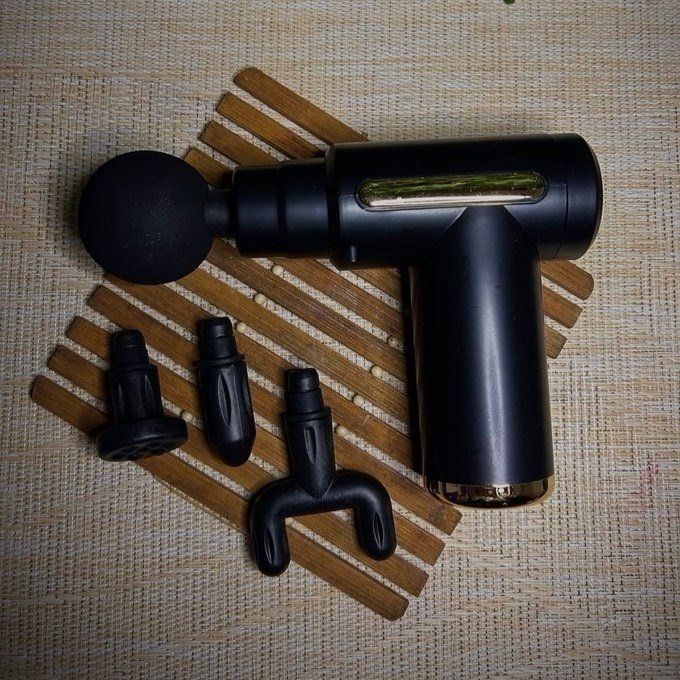Massageador Pistola Elétrica Profissional Muscular Portátil