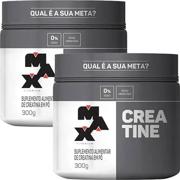 Combo/Kit 2x Creatina Monohidratada 300g Pó