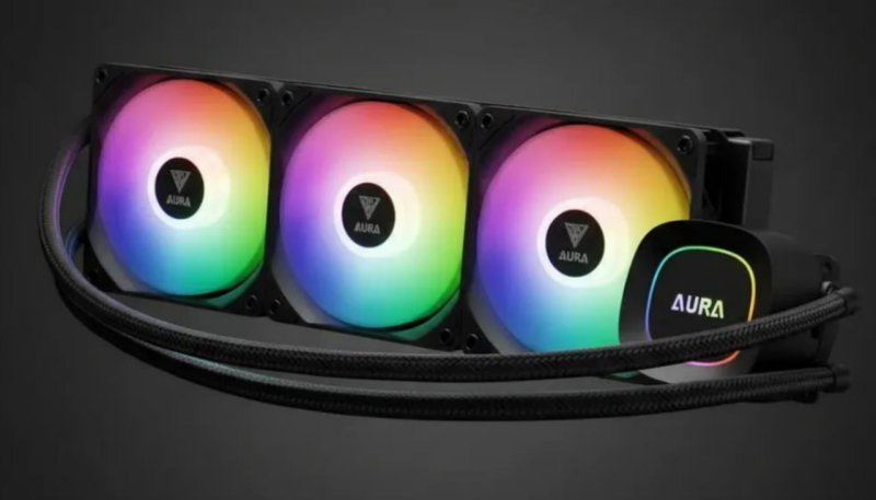 Water Cooler Gamdias Aura Gl360 Lite Preto Argb Am5 Lga 1851