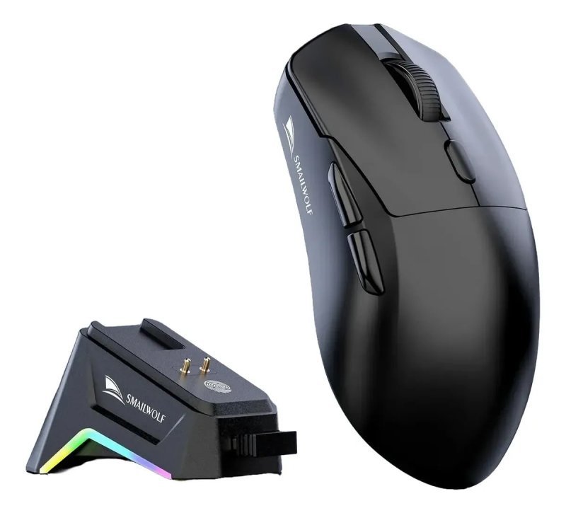 2x Mouse Gamer Sem Fio Smailwolf M3 Tri Mode