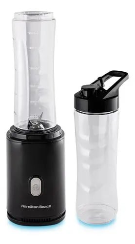 Liquidificador Hamilton Beach Portátil Individual 600mL Tritan Preto 220v