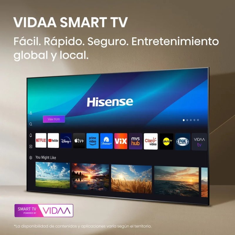Hisense Smart TV FHD 40" - HDR10, DTS Virtual X, Alexa e Google Home