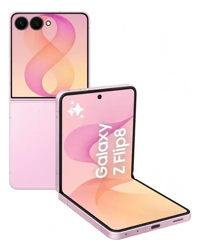 Celular Samsung Galaxy Z Flip8, 256GB 12GB Ram Câmera 50mp - Rosa