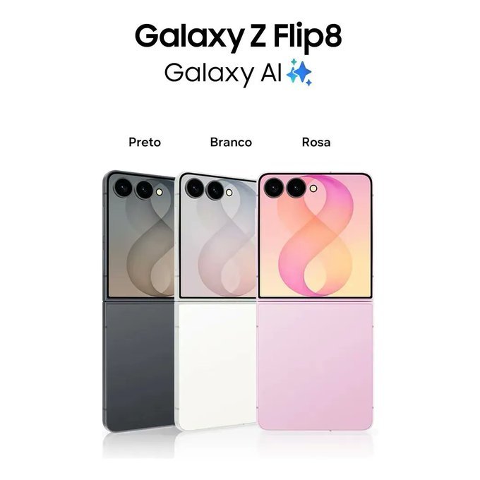 PRÉ-VENDA SAMSUNG GALAXY Z FLIP8 256GB