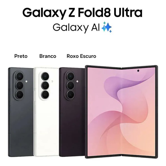 PRÉ-VENDA SMARTPHONE SAMSUNG GALAXY Z FOLD8 ULTRA 256GB