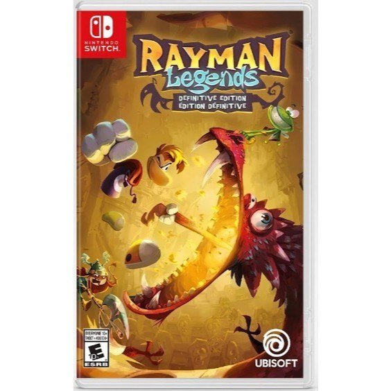 Rayman Legends Definitive Edition Switch Midia Fisica