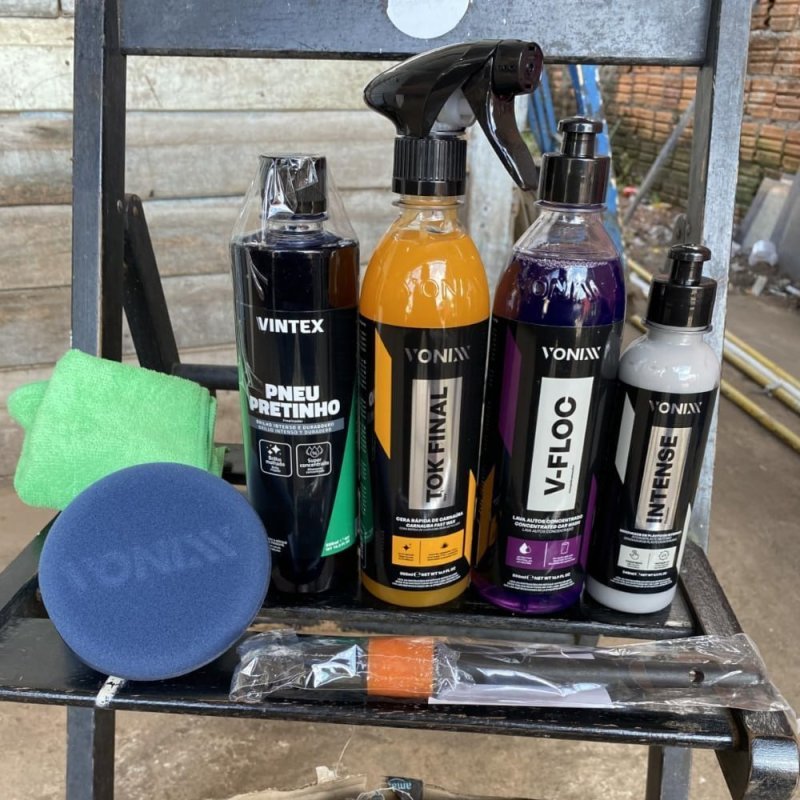 Kit Vonixx Lavagem Automotiva Completa V-floc Intense
