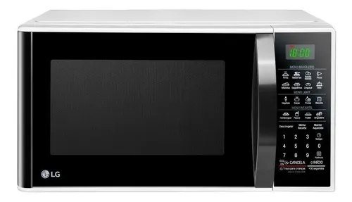 Micro-ondas LG 30L Branco Limpa Fácil - 127V
