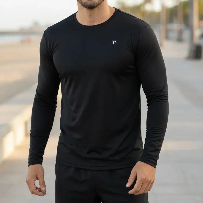 Camisa Térmica Voker Segunda Pele Proteção Solar Uv Dry Fit