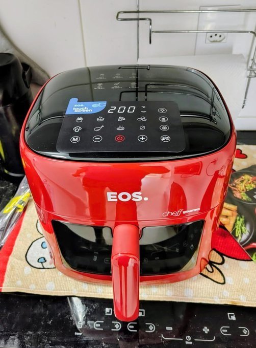 Fritadeira Air Fryer Eos Chef Gourmet 6.2L 127V + Frete Grátis