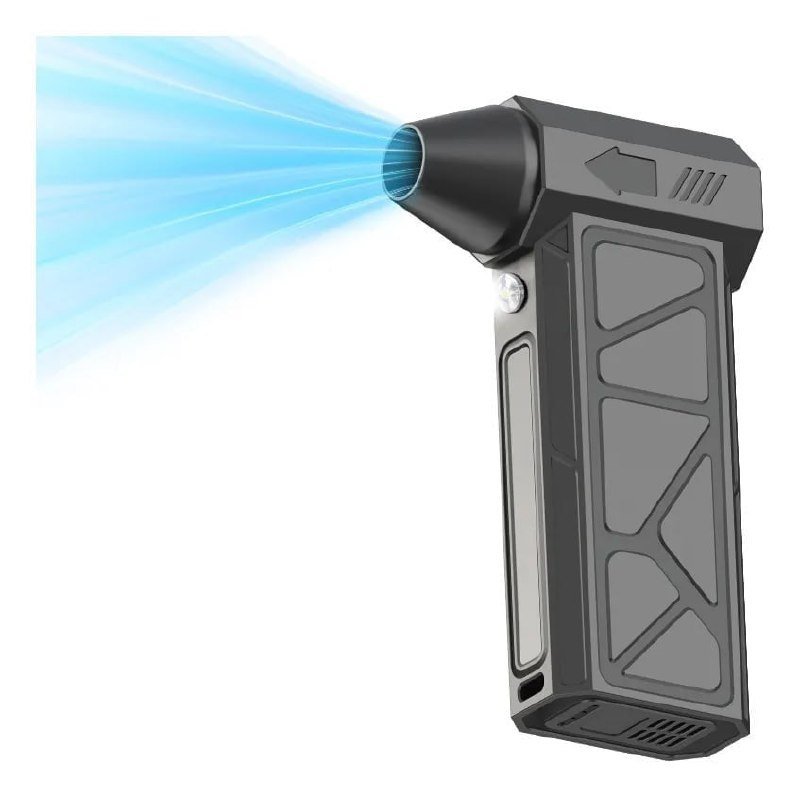 2x Soprador Ar Turbo 130000rpm Sem Fio Recarregável Usb 3 Níveis