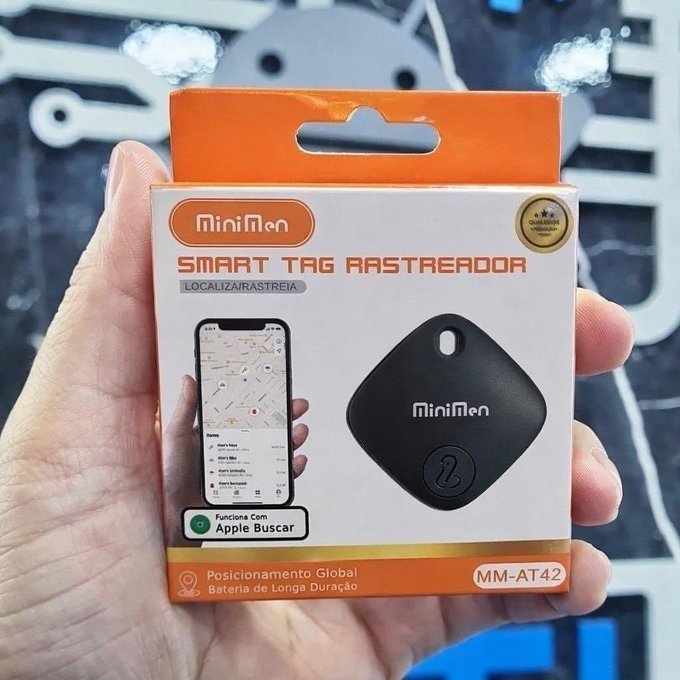 Mini Localizador Rastreador Tag + Frete Grátis