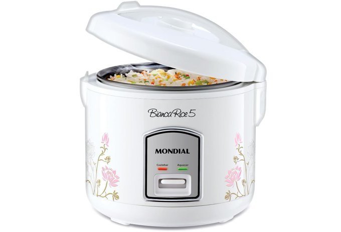 Panela de Arroz Mondial Fast Rice5 5 Xícaras 127/220V (2 cores) + Frete Grátis