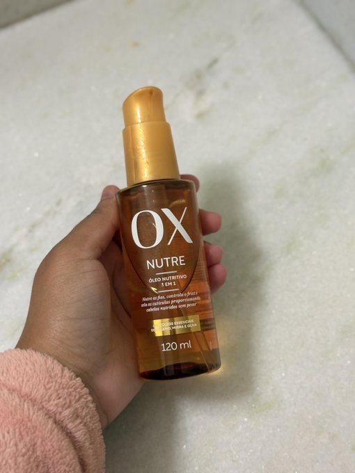 Óleo Capilar Nutritivo 3 em 1 Nutre Ox 120ml
