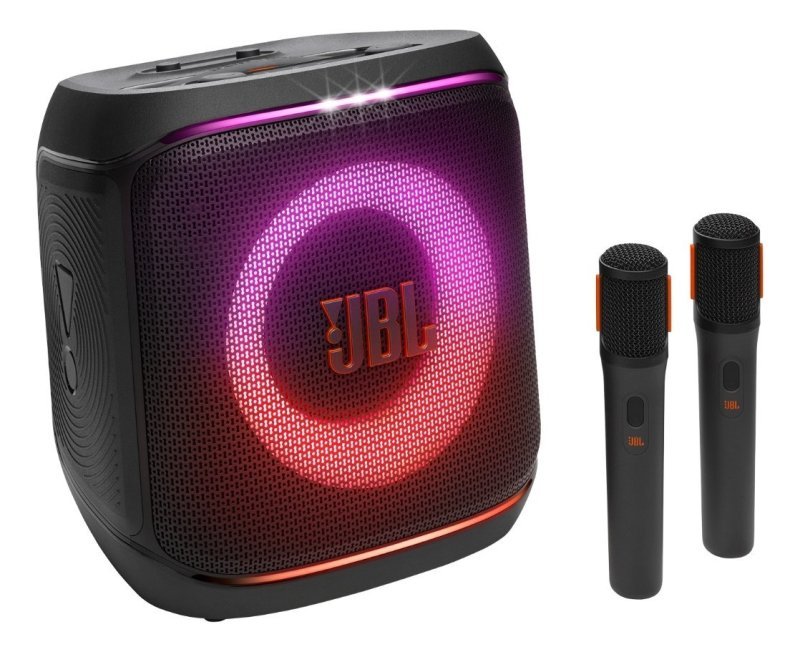 Caixa de Som Partybox Encore 2 com Microfone JBL Preto