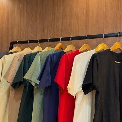 Kit 7 Camisetas Basica Lisa Algodão Premium Masculina (P ao GG)