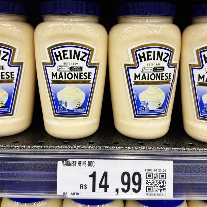 Heinz Maionese Tradicional 400g + Frete Grátis