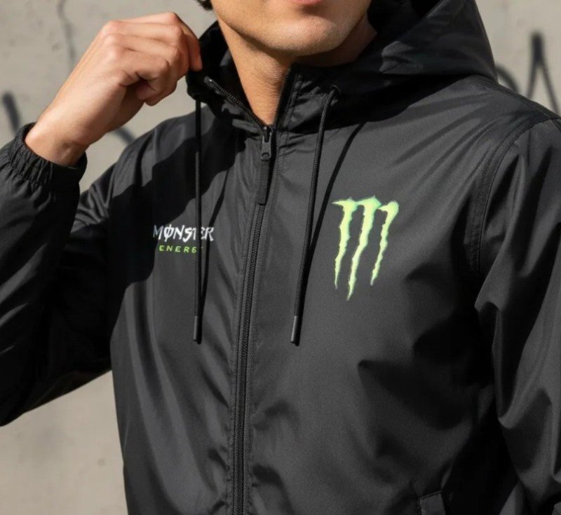 Jaqueta Corta Vento Monster Impermeável Unissex Sportivo Top (P ao GG) + Frete Grátis