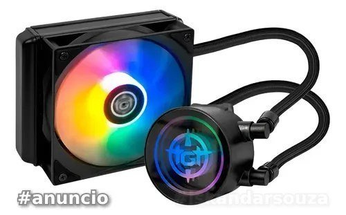 Water Cooler TGT Spartel V3, Rainbow, 120mm, Preto, TGT-SPLV120-BK01