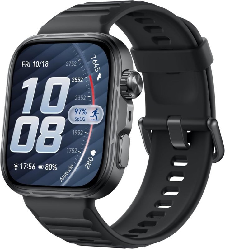 HUAWEI WATCH FIT 5 Pro - Tela AMOLED 1,92" - Bateria 10 Dias - Preto