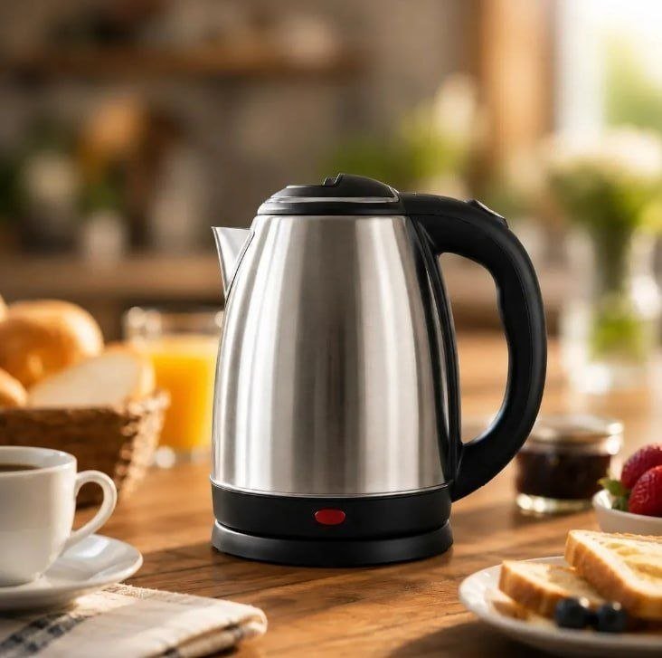 Chaleira Elétrica Inox 1.8 Litros