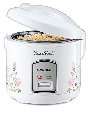 MONDIAL Panela De Arroz Bianca Rice 5, Branco, 400W, 110V - NPE-05-5X