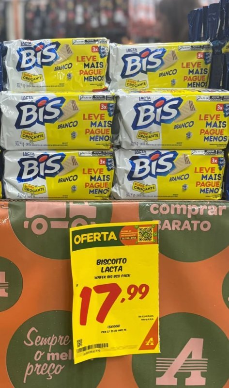 3 un. Bis Branco 100,8g
