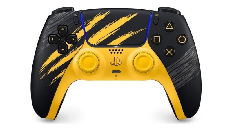 Controle sem fio DualSense® Edição Limitada Amarelo Marvel's Wolverine