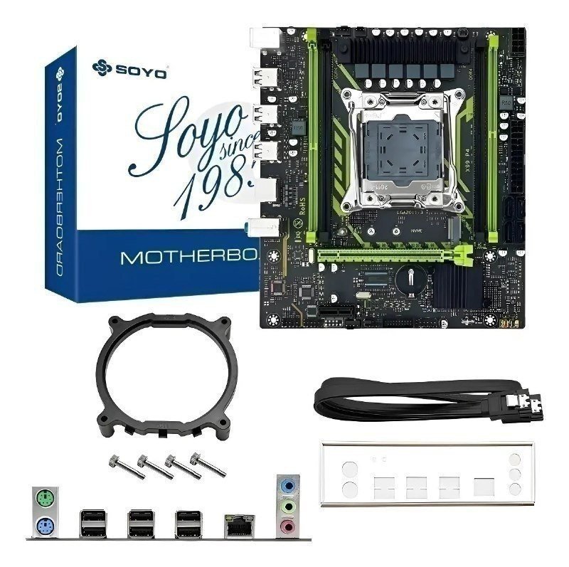 Kit X99 Soyo D4 + Xeon E5 2630 V4 (sem ram)