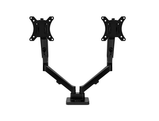 Suporte Articulado Para 2 Monitores 13 a 32 Pistão a Gás Zinnia Nimbo 210 Preto