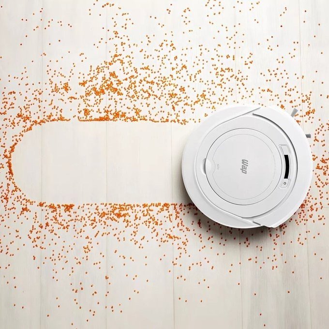 Robô Aspirador de Pó WAP Robot W90 Pérola Bivolt + Frete Grátis