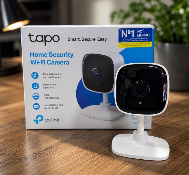 TP-Link Tapo C100 Câmera de Segurança Wifi 1080P Full HD