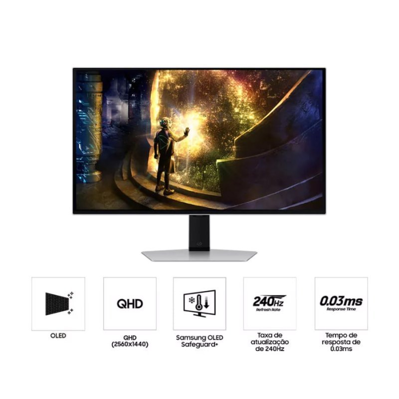 Monitor Gamer Samsung Odyssey OLED G6 240Hz 27"
