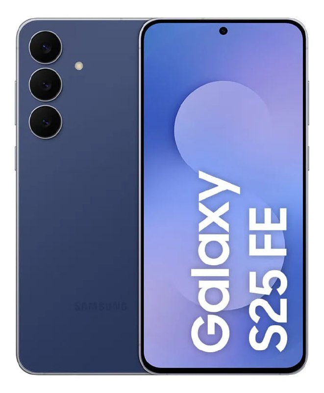 Samsung Galaxy S25 FE 5G - 128GB 8GB RAM - Câmera Tripla 50MP - Azul Marinho