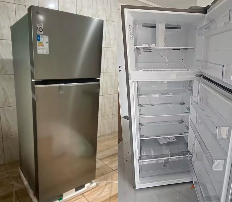 Geladeira LG Frost Free 395L Duplex 110/220v