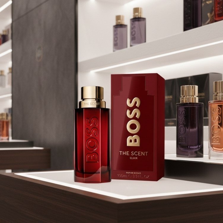 Perfume Boss The Scent Elixir Masculino 100ml Hugo Boss