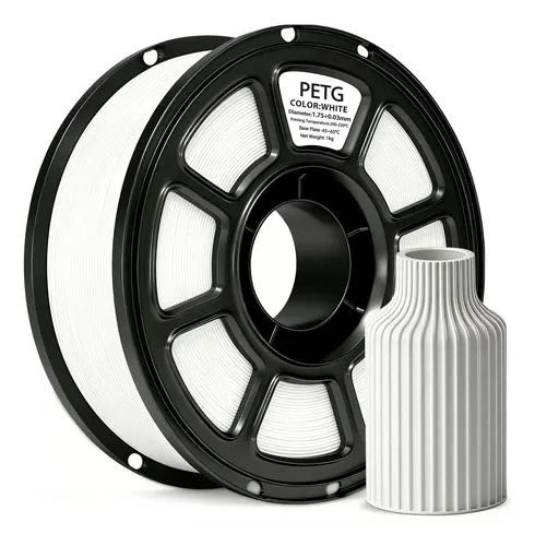 Filamento PETG 1kg (preto/branco)